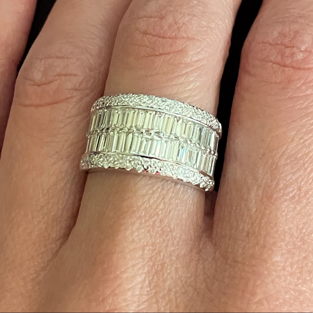 Levian 18k Gold Wedding Anniversary Ring 1.55 ct - Picture 4 of 4